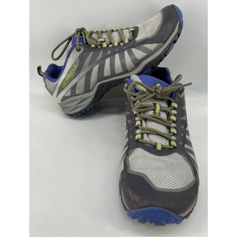 Merrell Siren Edge Q2 Hiking Shoes Gray J41324 Women's Size 10